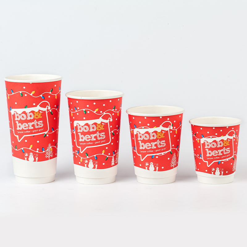 Dvojitý nástěnný papírový kelímek