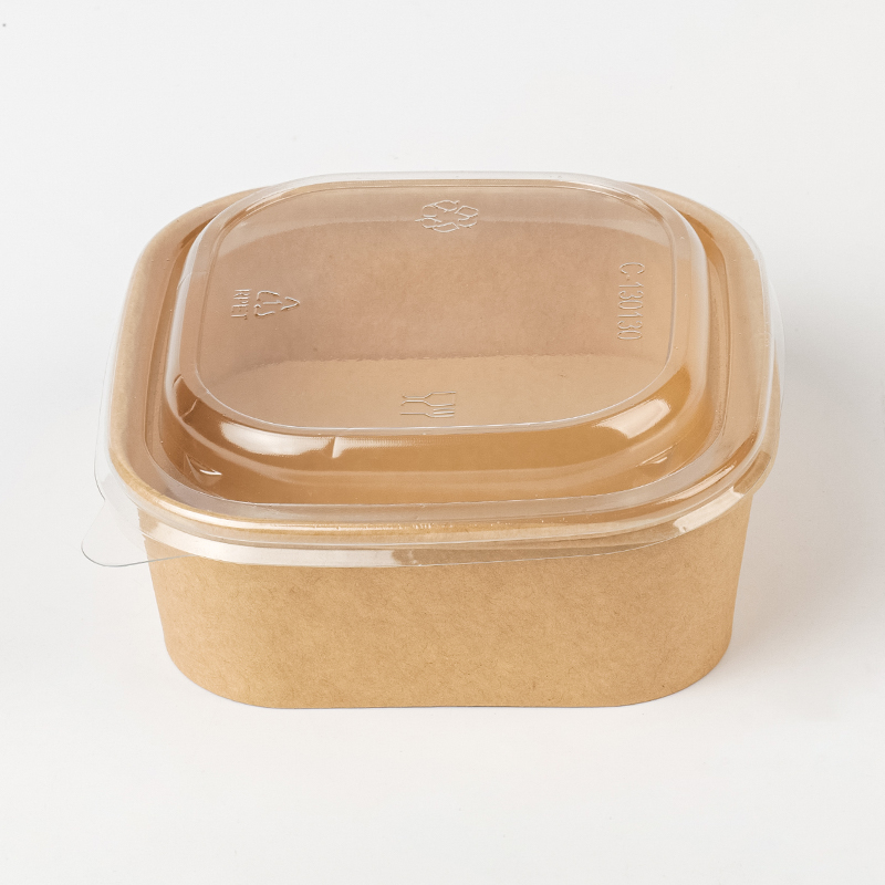 Obdélníková a čtvercová papírová mísa