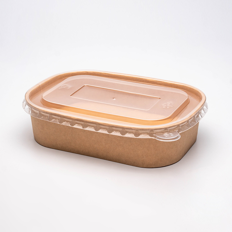 Obdélníková a čtvercová papírová mísa