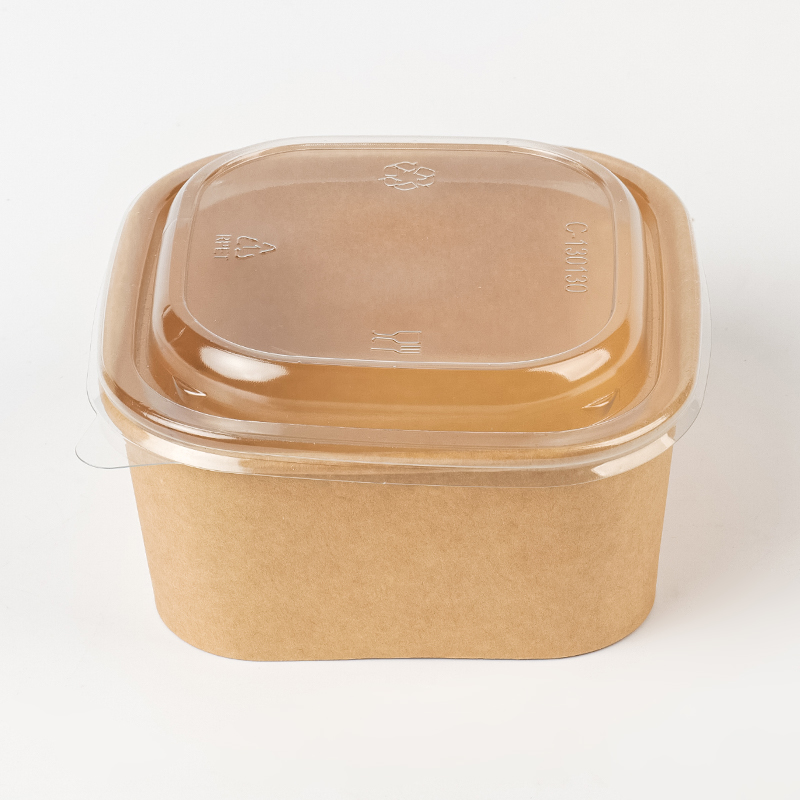 Obdélníková a čtvercová papírová mísa