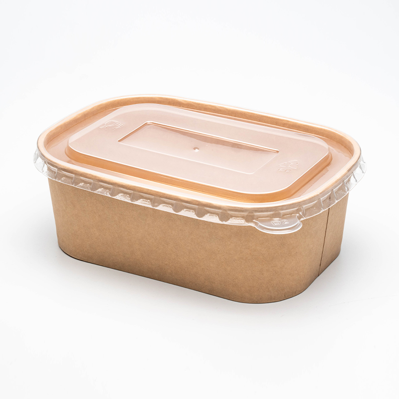 Obdélníková a čtvercová papírová mísa