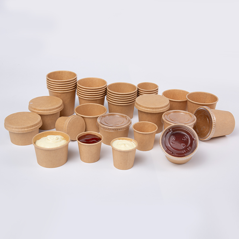 Omáčkový papírový pohár