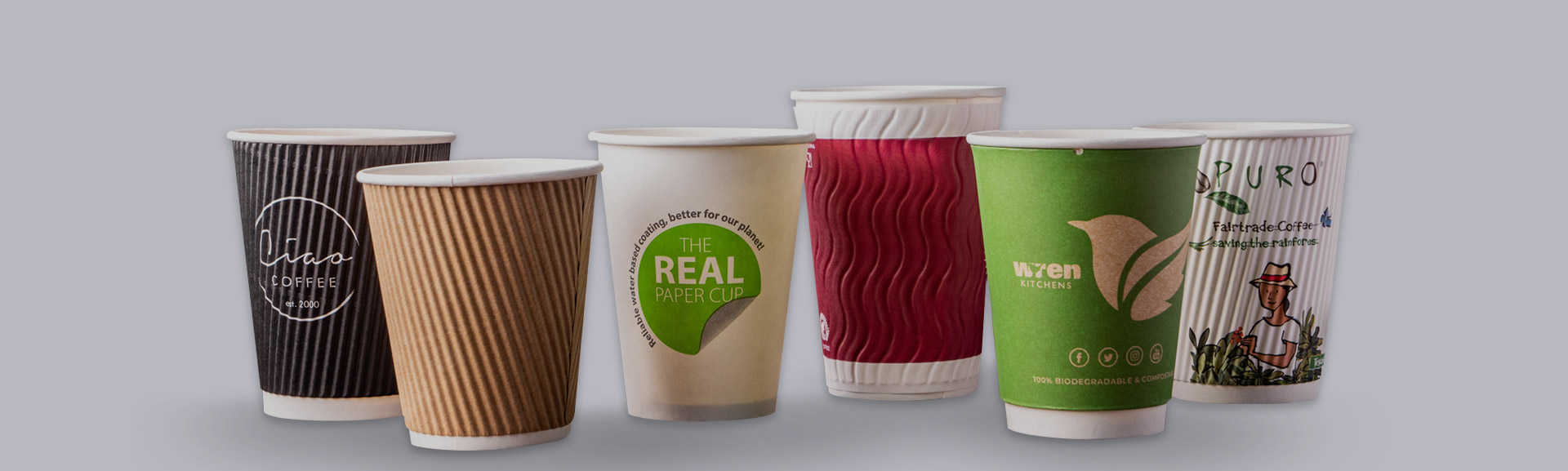 Horký papírový pohár